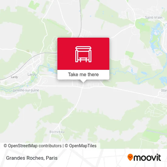 Grandes Roches map