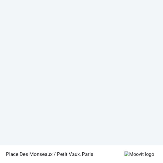 Place Des Monseaux / Petit Vaux map