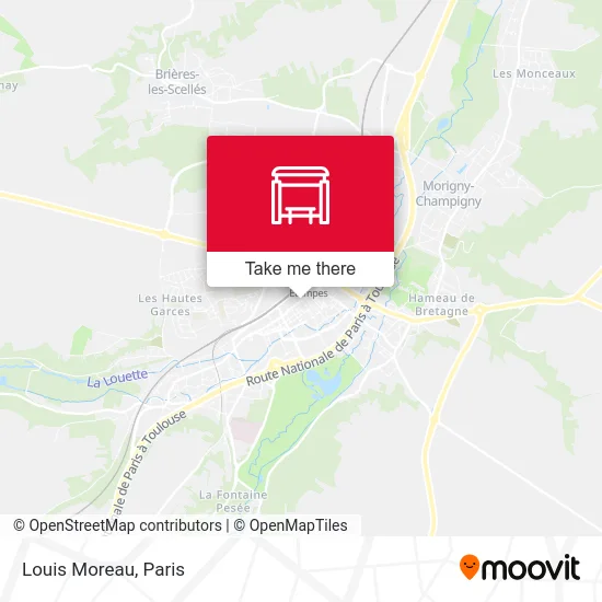 Louis Moreau map