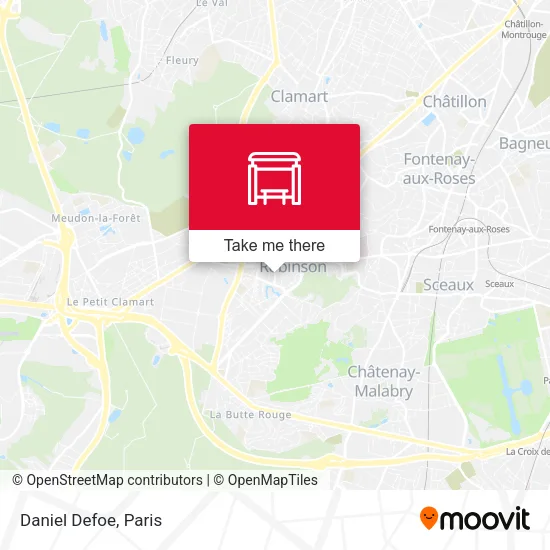 Daniel Defoe map