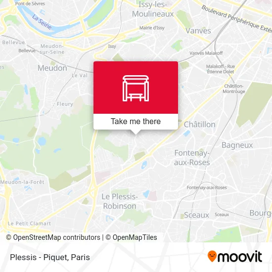 Plessis - Piquet map