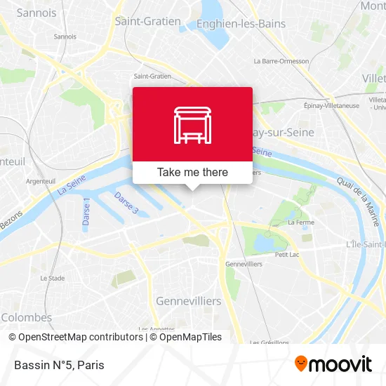 Bassin N°5 map