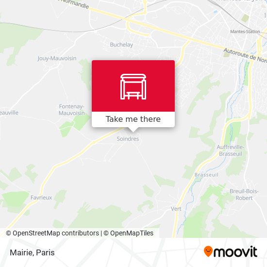 Mairie map