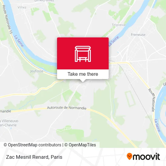 Zac Mesnil Renard map