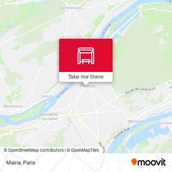 Mairie map