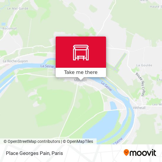 Place Georges Pain map