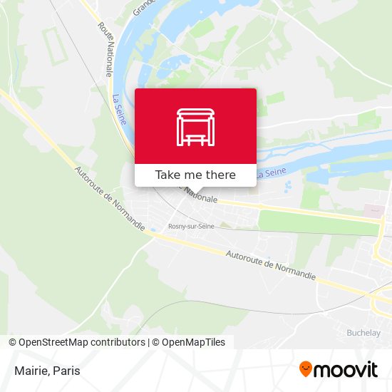 Mairie map