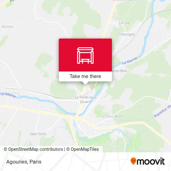 Agouries map