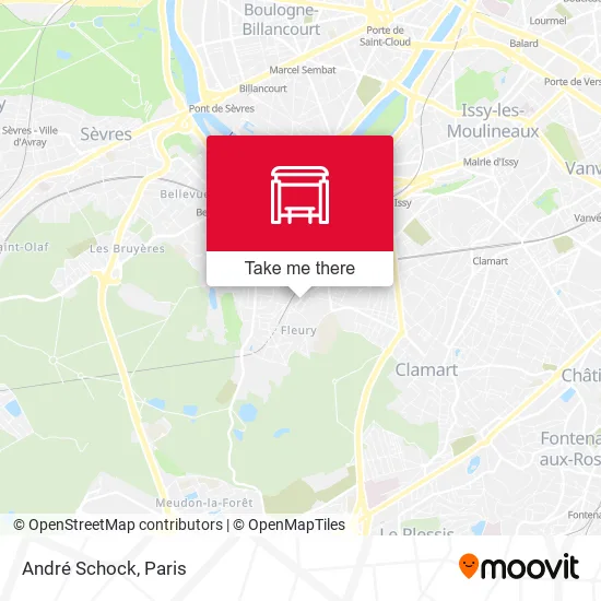 André Schock map