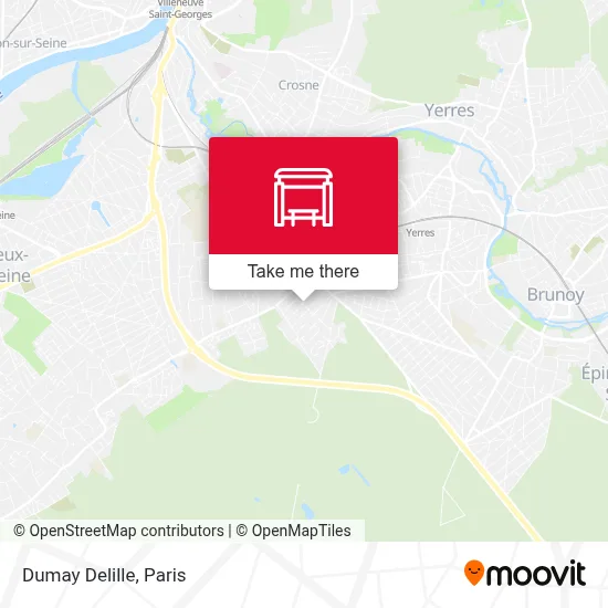 Dumay Delille map