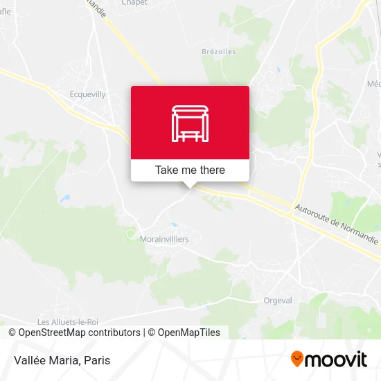 Vallée Maria map