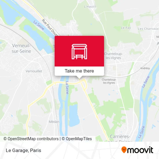 Le Garage map