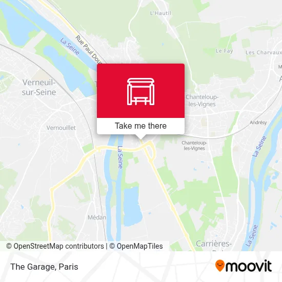 Le Garage map