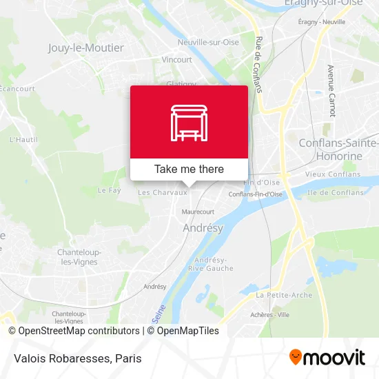 Valois Robaresses map