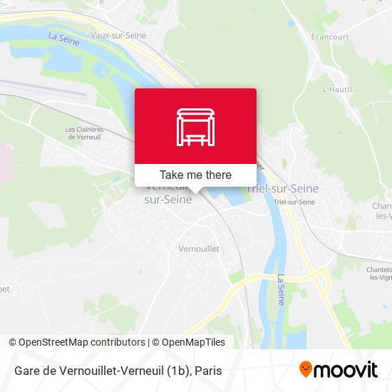 Gare de Vernouillet-Verneuil (1b) map