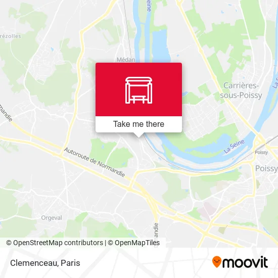 Clemenceau map
