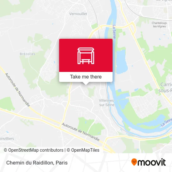 Chemin du Raidillon map