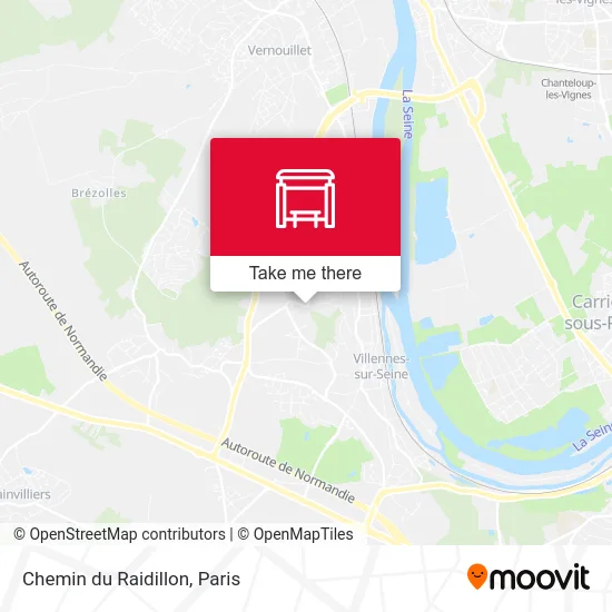 Chemin du Raidillon map