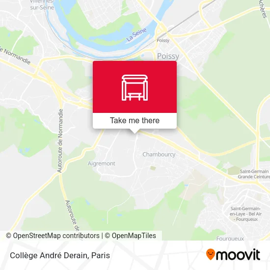 Collège André Derain map