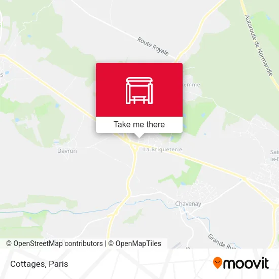 Cottages map