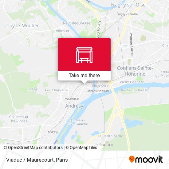 Viaduc / Maurecourt map