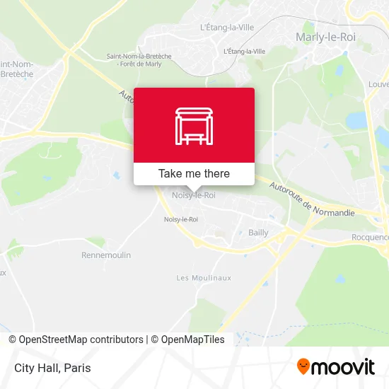 Mairie map