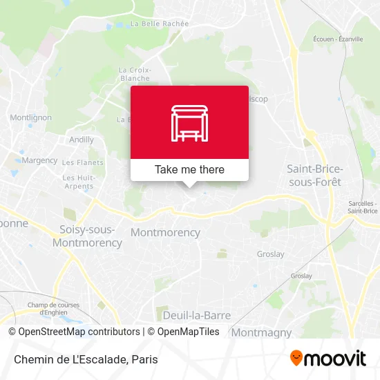 Chemin de L'Escalade map