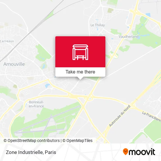 Zone Industrielle map