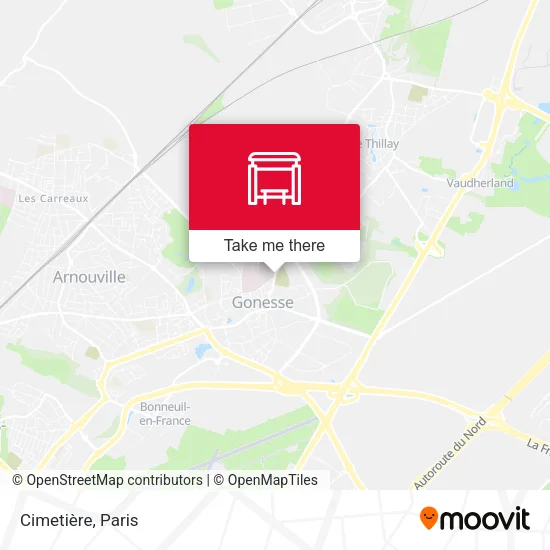 Cimetière map
