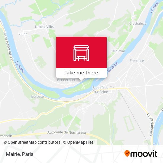 Mairie map