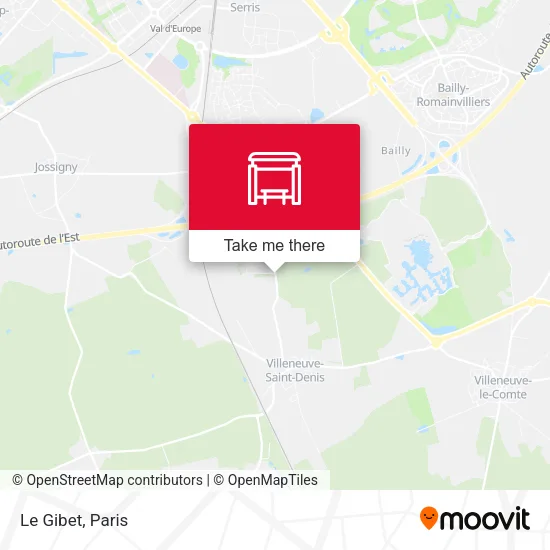 Le Gibet map