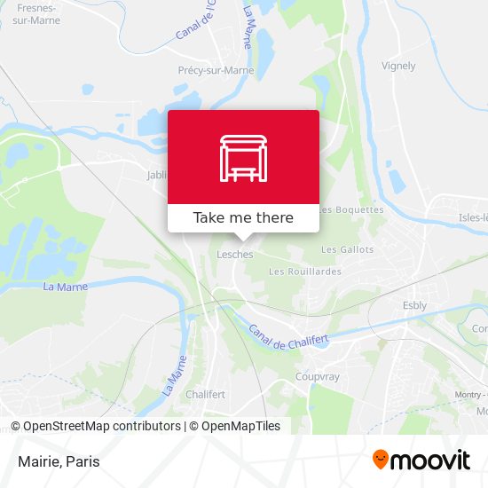 Mairie map