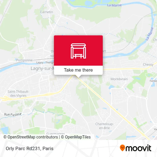 Orly Parc Rd231 map