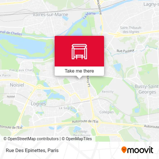 Rue Des Epinettes map