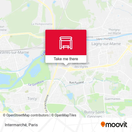 Intermarché map