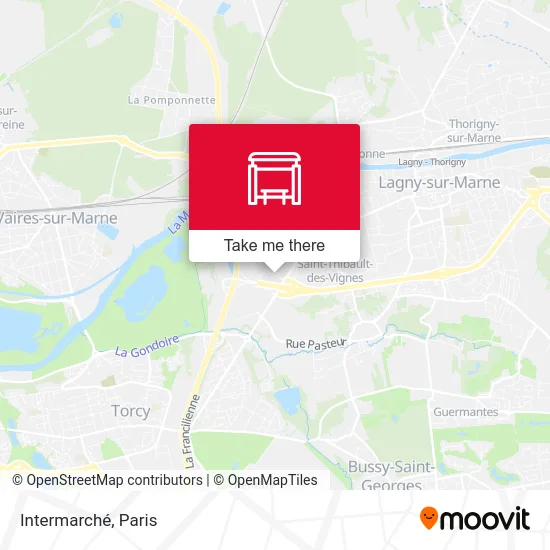 Intermarché map