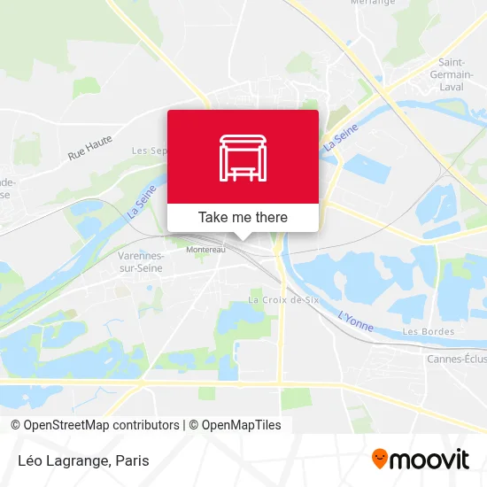 Léo Lagrange map