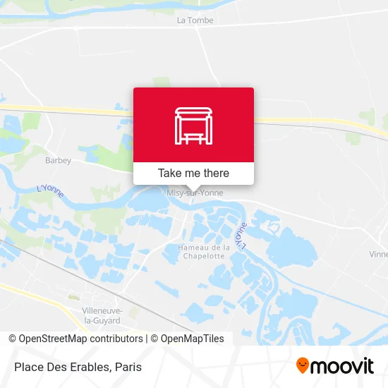 Place Des Erables map