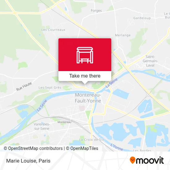 Marie Louise map
