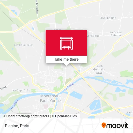 Piscine map