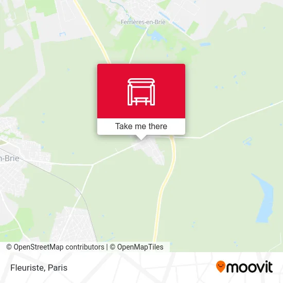 Fleuriste map