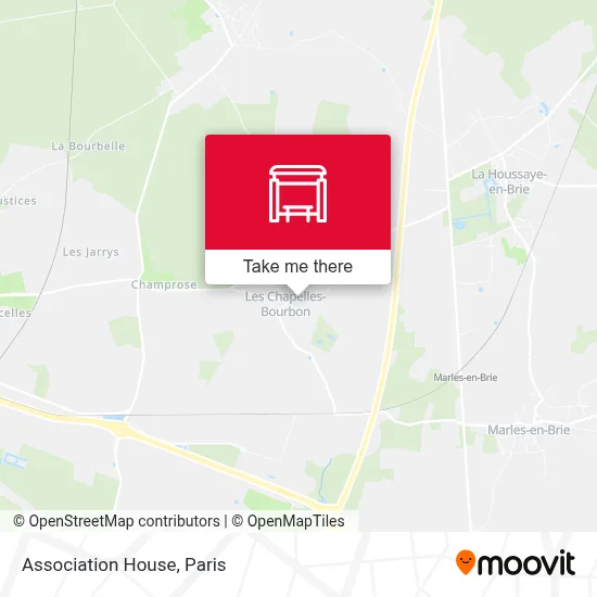 Maison Des Associations map