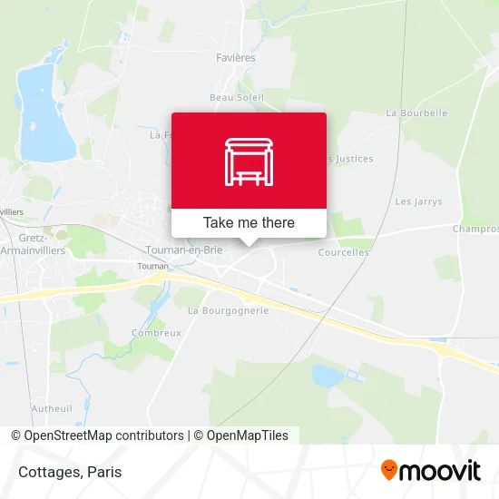 Cottages map