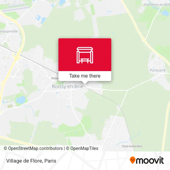 Village de Flore map