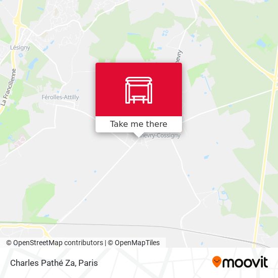 Mapa Charles Pathé Za