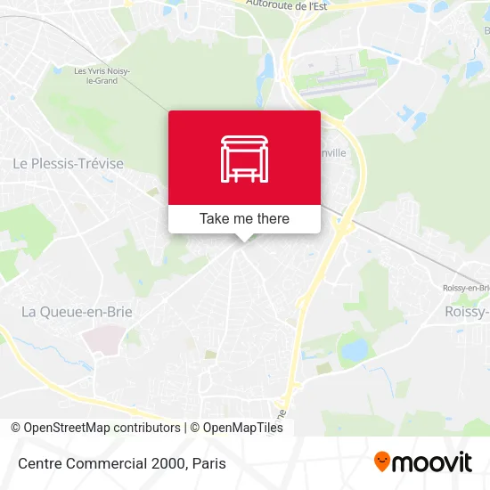 Centre Commercial 2000 map