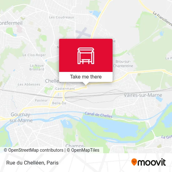 Rue du Chelléen map