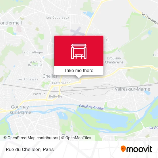 Rue du Chelléen map