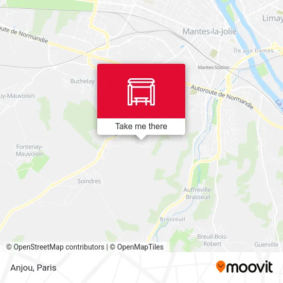 Anjou map