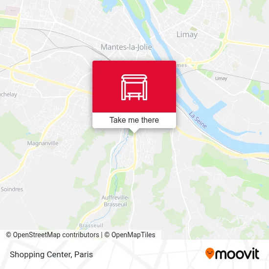 Centre Commercial map